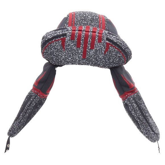 Prada Logo Jacquard Padded Trapper Hat